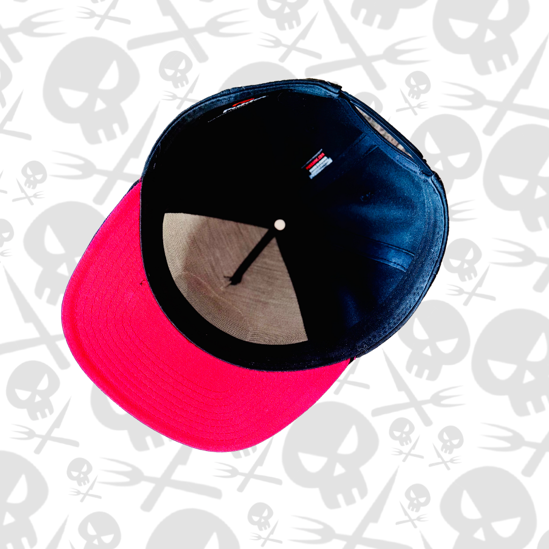 Black & Red Snap Back